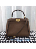 Fendi Peekaboo Iconic Mini Bag Brown 2020