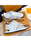 Louis Vuitton Run Away Calfskin Sneakers Brown Monogram/White 2021（Top Quality）