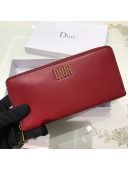 Dior Dio(r)evolution Zip Around Wallet Red 2018