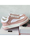 Chanel Canvas Sneakers G37488 Pink/White 2021 03