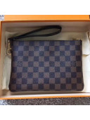 Louis Vuitton Damier Ebene Canvas City Pouch 2018