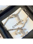 Chanel Star Crystal Bracelet Silver A36138 2020