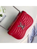 Louis Vuitton Calfskin New Wave Chain MM M51943 Red 2018