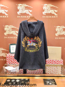 Burberry Wool Cape/Shawl Dark Grey 2021 110252