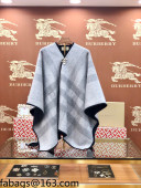 Burberry Cashmere Cape/Shawl Grey 2021 110254