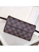 Louis Vuitton Damier Ebene Canvas Mini Belt Bag 2018