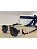 Dior Bobby Sunglasses A1U Brown/Blue 2021