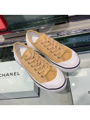 Chanel Suede Calfskin Sneakers G34760 Camel 2019