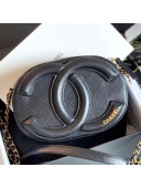 Chanel Maxi-CC Quilted Leather Camera Case AS1757 Black 2020