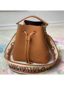 Louis Vuitton NéoNoé BB Bucket Bag in Honey Gold Epi Leather M57706 2021