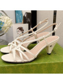 Gucci Open Toe Sandal White 2021