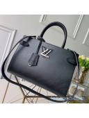 Louis Vuitton Twist Tote Bag in Epi Leather M54810 Black 2020