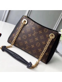 Louis Vuitton Monogram Canvas and Grained Calf Leather Surene BB Bag Noir 2018