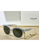 Celine Sunglasses CL40167 CS121742 White 2021