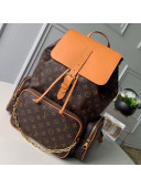 Louis Vuitton Monogram Canvas Trio Backpack M44658 2019