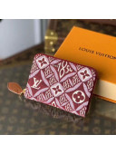 Louis Vuitton Since 1854 Coin Purse Wallet M69997 Burgundy 2021