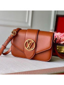 Louis Vuitton LV Pont 9 Shoulder Bag M56456 Caramel Brown 2021