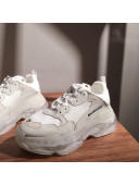 Balenciaga Triple S Sneakers White 2021 20 (For Women and Men)