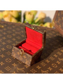 Louis Vuitton Ecrin Declaration Ring and Jewelry Case M21010 Monogram Canvas/Red 03 2021