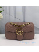 Gucci GG Marmont Mini Bag 446744 Nude 2020