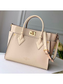 Louis Vuitton On My Side Tote Bag M55802 Greige Beige 2021