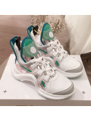 Louis Vuitton LV Archlight Oversized Tongue Sneaker Green 2020