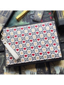 Gucci Leather GG Heart Star Pouch 573051 2019