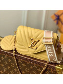 Louis Vuitton Multi Pochette New Wave Mini Bag M57942 Light Yellow 2021