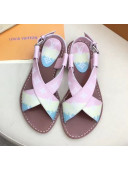 Louis Vuitton LV Escale Palma Flat Sandal Pink 2020