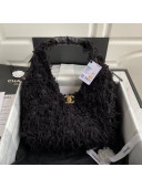 Chanel Tweed Small Hobo Bag AS2320 Black 2020