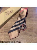 Burberry Check Silk Tie Gold 2021 110451