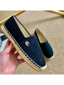 Gucci GG Canvas Espadrilles Black 2021 04