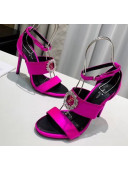 Louis Vuitton Satin Madeleine Platform Sandal Rosy 2020