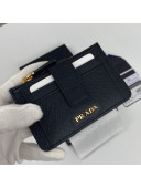 Prada Saffiano Leather Card Holder 1MC038 Black 2020