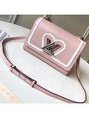 Louis Vuitton Epi Braided Heart Twist MM Bag M53126 Pink 2018