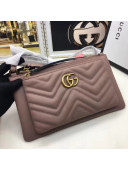 Gucci GG Marmont Double Mini Chain Bag 453878 Nude