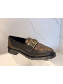 Louis Vuitton Academy Flat Loafers Monogram Canvas 2020