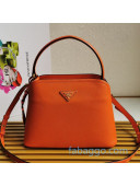 Prada Medium Saffiano Leather Prada Matinee Bag 1BA282 Orange 2020