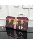 Louis Vuitton Summer Trunks Printed Monogram Canvas Zippy Wallet M62616 2018