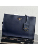 Prada Etiquette Toto Bag 1BG122 Navy Blue 2019