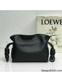 Loewe Mini Flamenco Clutch in Nappa Calfskin Black 2022