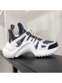 Louis Vuitton LV Archlight Since 1854 Sneakers Navy Blue 298 2020