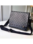 Louis Vuitton Damier Graphite Canvas District PM Messenger Bag N41028 2018