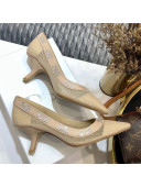 Dior J'Adior Crystal Pumps 65MM Nude 2020