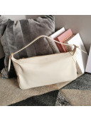 Celine Medium Romy Hobo Bag in Supple Calfskin White 2021