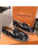 Louis Vuitton Animal Print Espadrilles Black 2019 (For Women and Men)