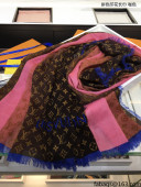 Louis Vuitton MONOGRAM TELLING STOLE Long Scarf LVS810 2021