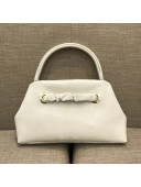 Celine Shiny Calfskin Small Purse with Eyelets Bag White 2018