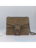 Gucci Dionysus Suede Mini Bag 421970 Khaki Grey 2021