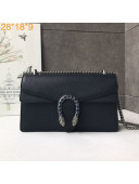 Gucci Dionysus Leather Small Shoulder Bag 400249 Navy Blue 